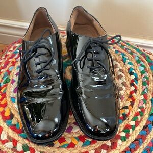 Florsheim Shiny Black Patent Leather Dress Shoes